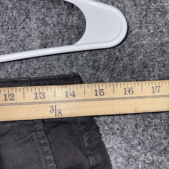 GAP Loose Khakie Cargo Pants Womens Size 4 Gray Wide Leg Regenerative cotton - Picture 4 of 9